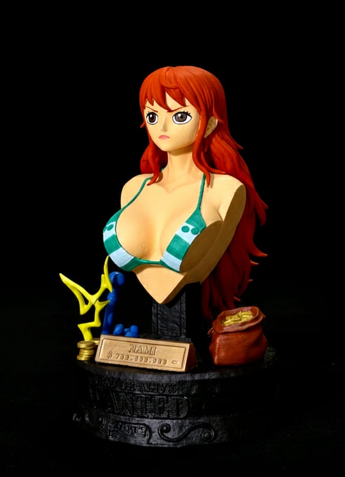 Nami Bust Figure – Pirate Navigator Collectible Display Model