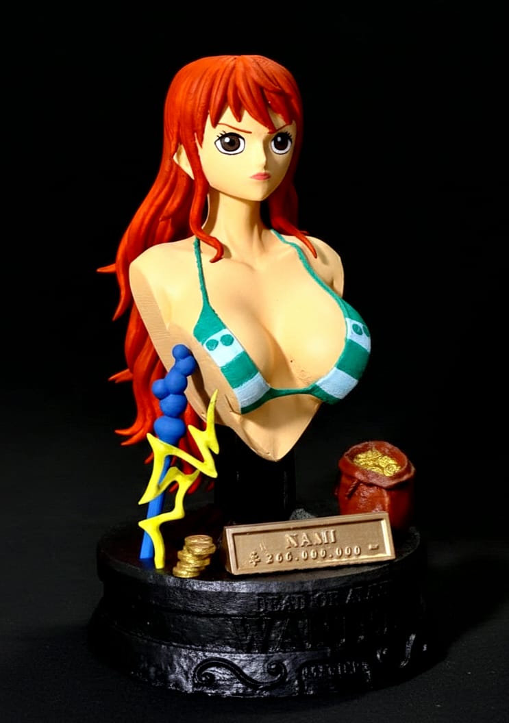 Nami Bust Figure – Pirate Navigator Collectible Display Model