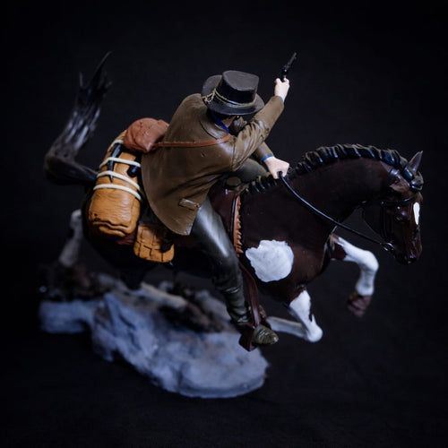 Arthur Morgan 3D Printed Collectible Figure – Western Gunslinger Inspired Display Model