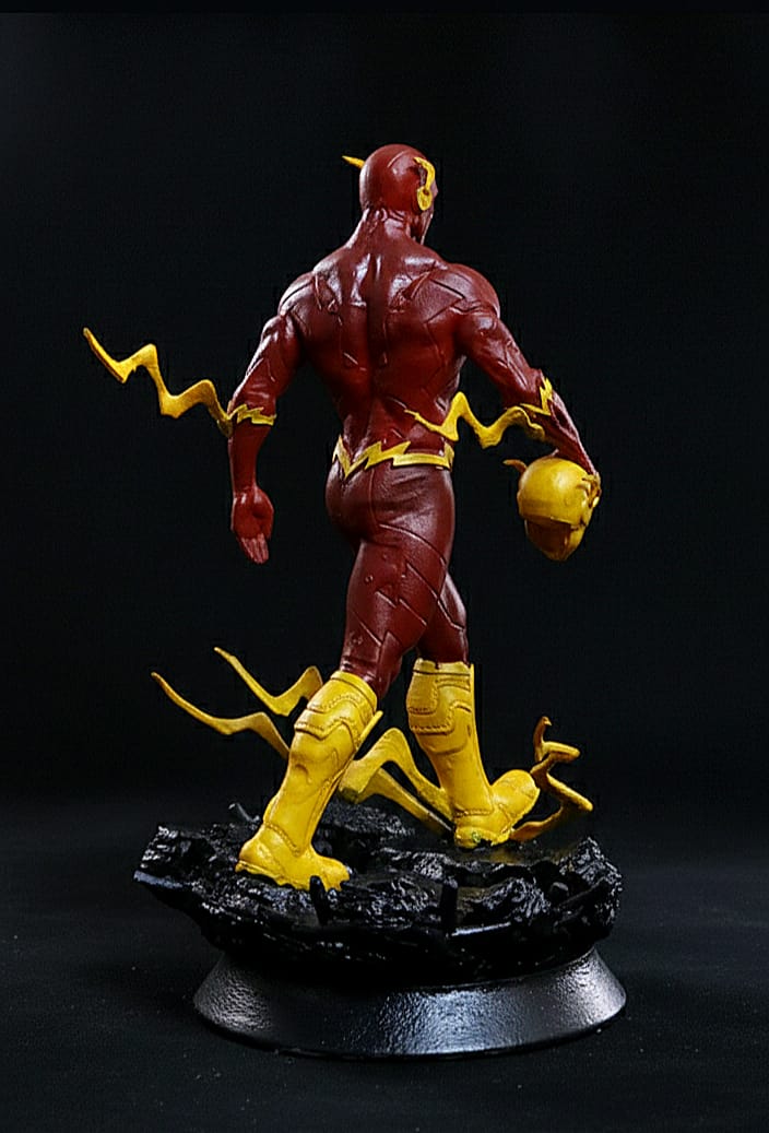 The Flash 3D Printed Collectible Figure – Speedster Hero Inspired Display Model