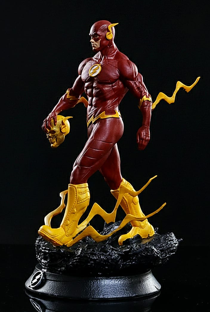 The Flash 3D Printed Collectible Figure – Speedster Hero Inspired Display Model