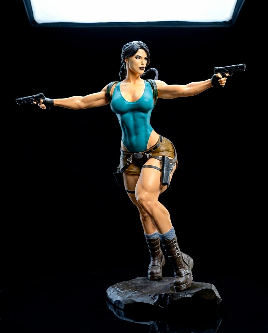 Tomb Raider Figure – Fearless Adventurer Display Model